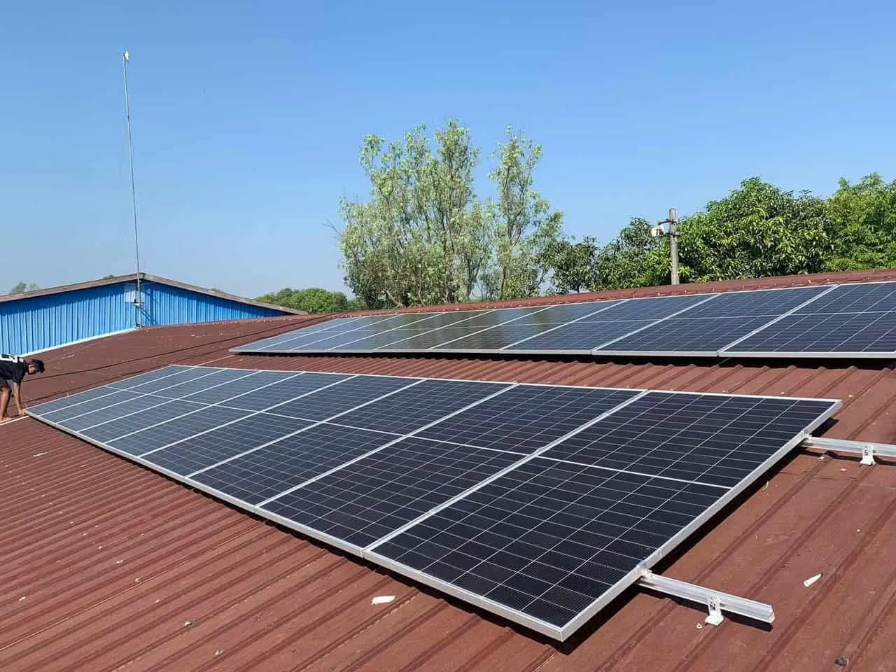 Bago Division Famous Hotel 11KW Solar Project