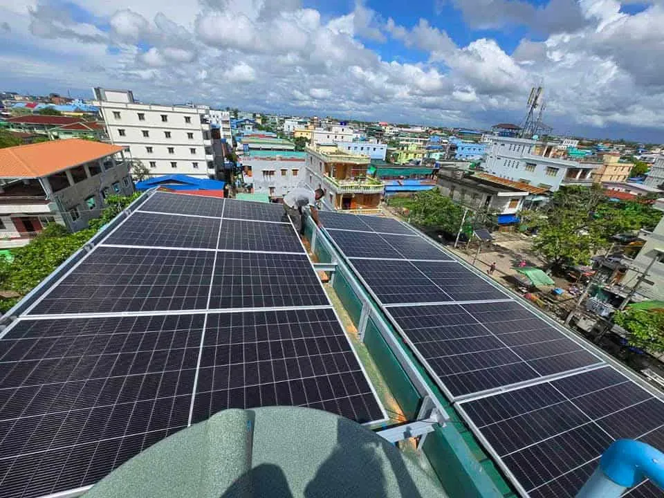 Yangon Division Hlaing Tharyar 11KW Residential Solar Project