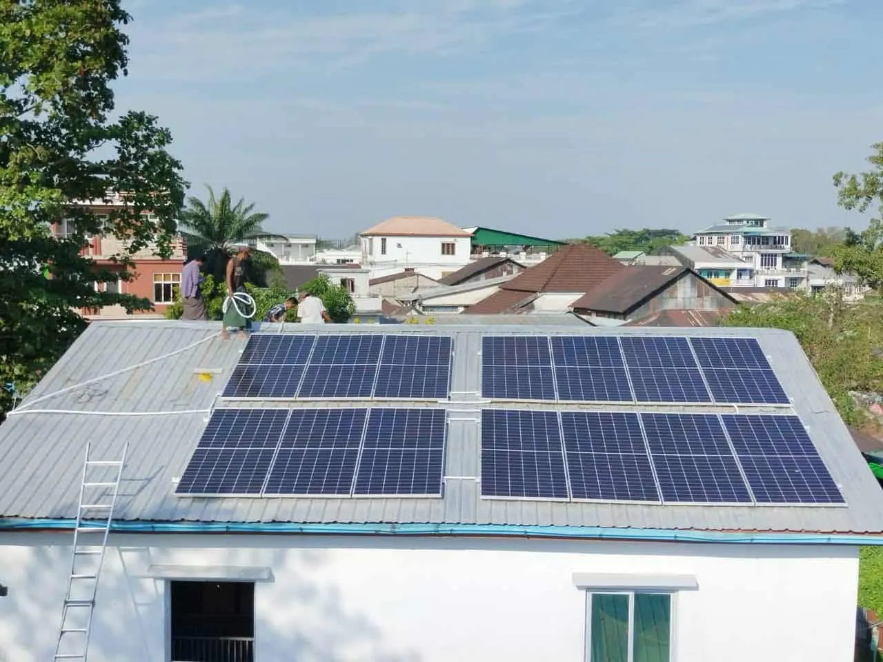 Ayarwaddy Division War Khel Ma 12KW Residential Solar Project